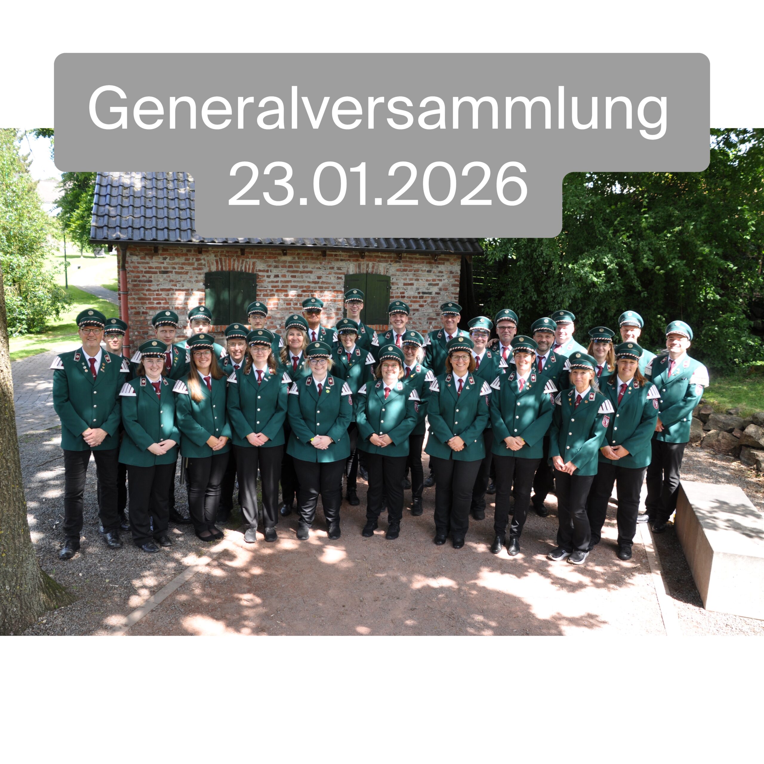 Generalversammlung 23.01.2026 Generalversammlung 23.01.2026